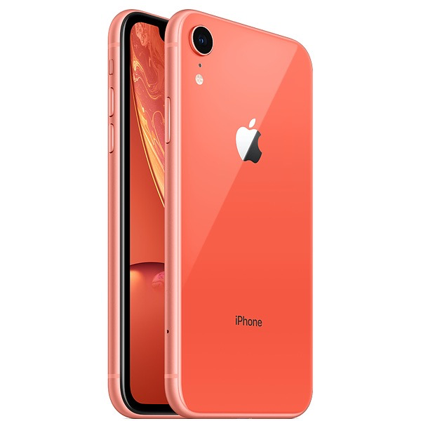 iPhone XR Coral 256 GB SIMフリー　ヒビ、キズあり2台で¥45000‼️‼️